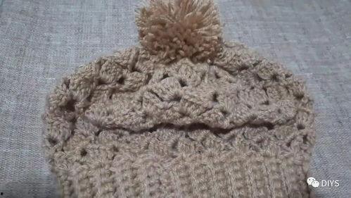 女士帽子编织视频