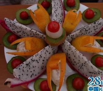 水果拼盘做法视频